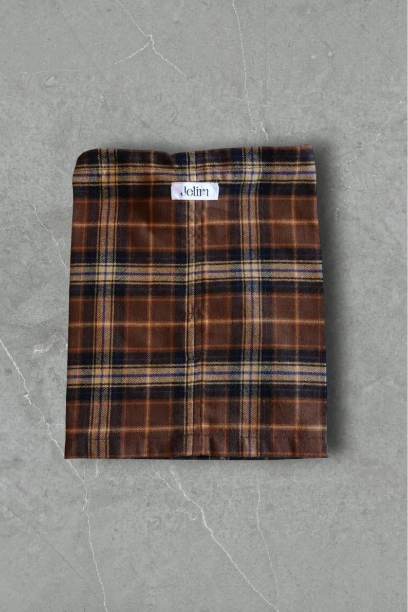 Jelim お散歩用スヌード Blenheim Brown